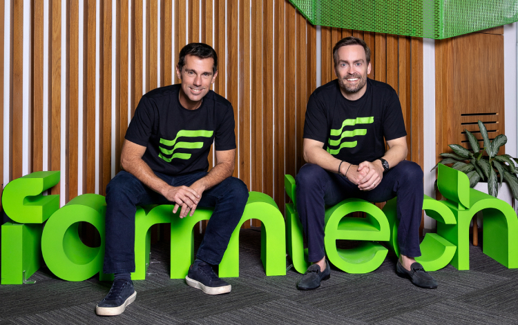 Rafael Pilla e Guilherme Weege anunciam aporte de US$ 10 milhões da Bewater na fintech